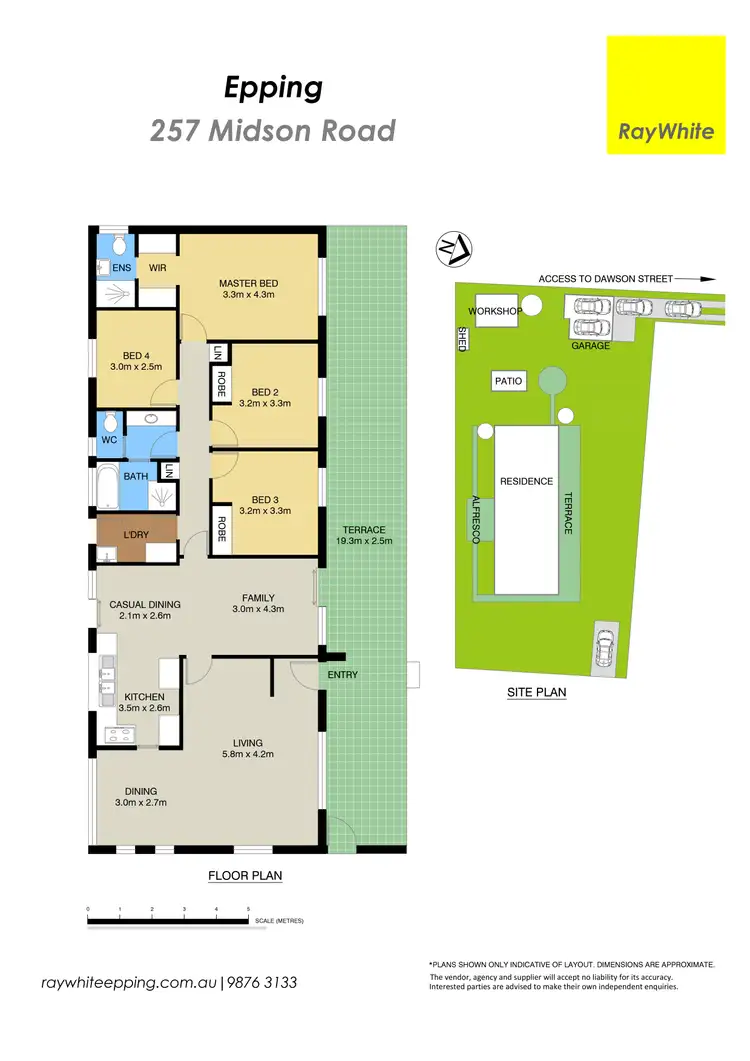 Floorplan of Homely house listing, 257 Midson Road, Epping NSW 2121