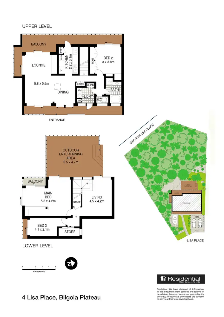 Floorplan of Homely house listing, 4 Lisa Place, Bilgola Plateau NSW 2107