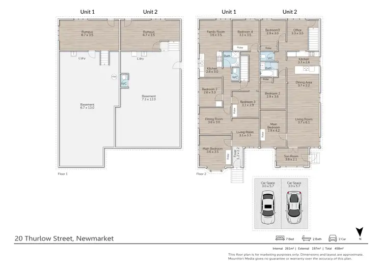 Floorplan of Homely house listing, 20 Thurlow Street, Newmarket QLD 4051