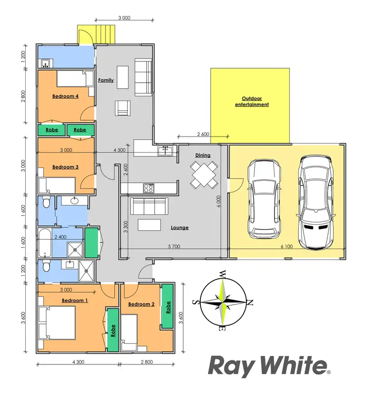Floorplan of Homely house listing, 13 Gunbar Road, Taree NSW 2430