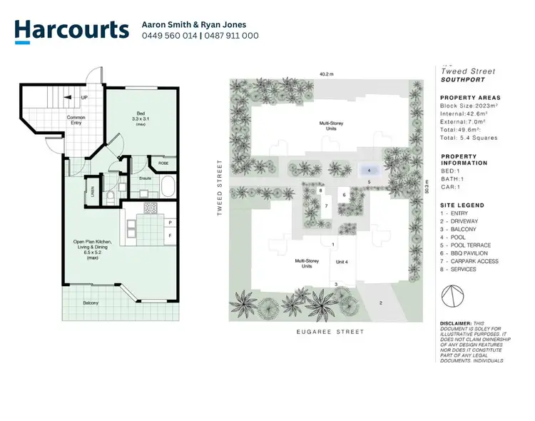 Floorplan of Homely unit listing, 4/9 Tweed Street, Southport QLD 4215