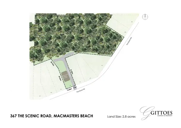 Floorplan of Homely land listing, 367 The Scenic Road, Macmasters Beach NSW 2251