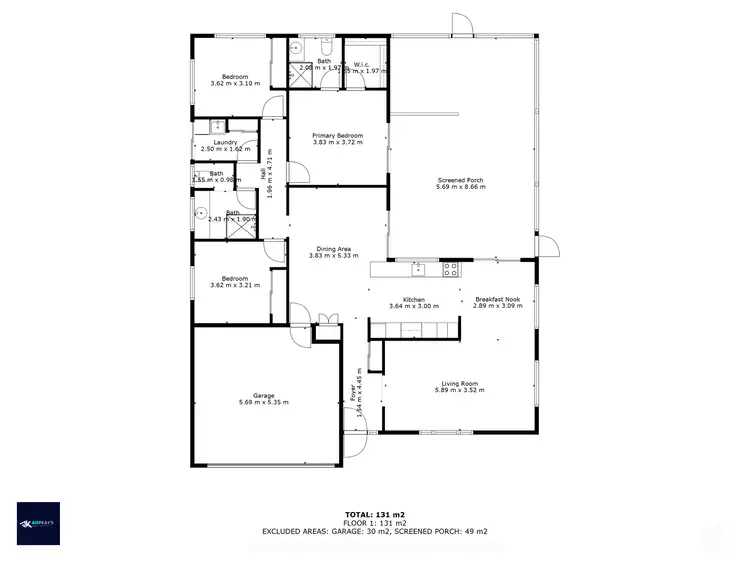 Floorplan of Homely house listing, 213 Barolin Esplanade, Coral Cove QLD 4670