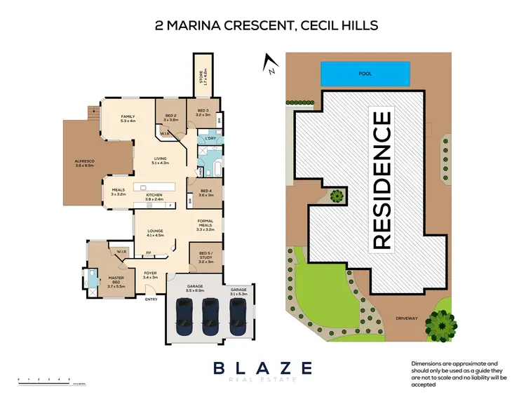 Floorplan of Homely house listing, 2 Marina Crescent, Cecil Hills NSW 2171