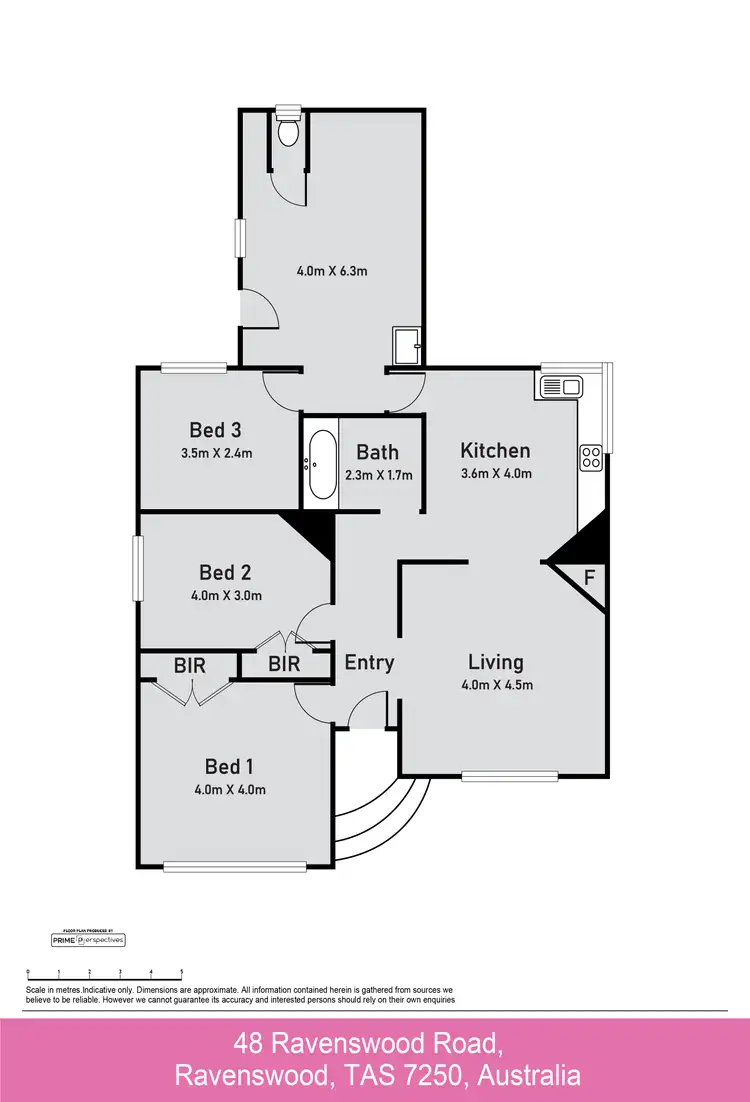 Floorplan of Homely house listing, 48 Ravenswood Road, Ravenswood TAS 7250