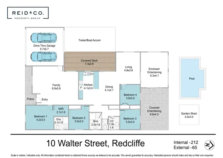 Floorplan of Homely house listing, 10 Walter Street, Redcliffe QLD 4020