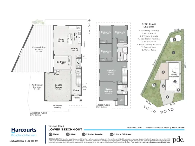 Floorplan of Homely house listing, 15 Loop Road, Lower Beechmont QLD 4211