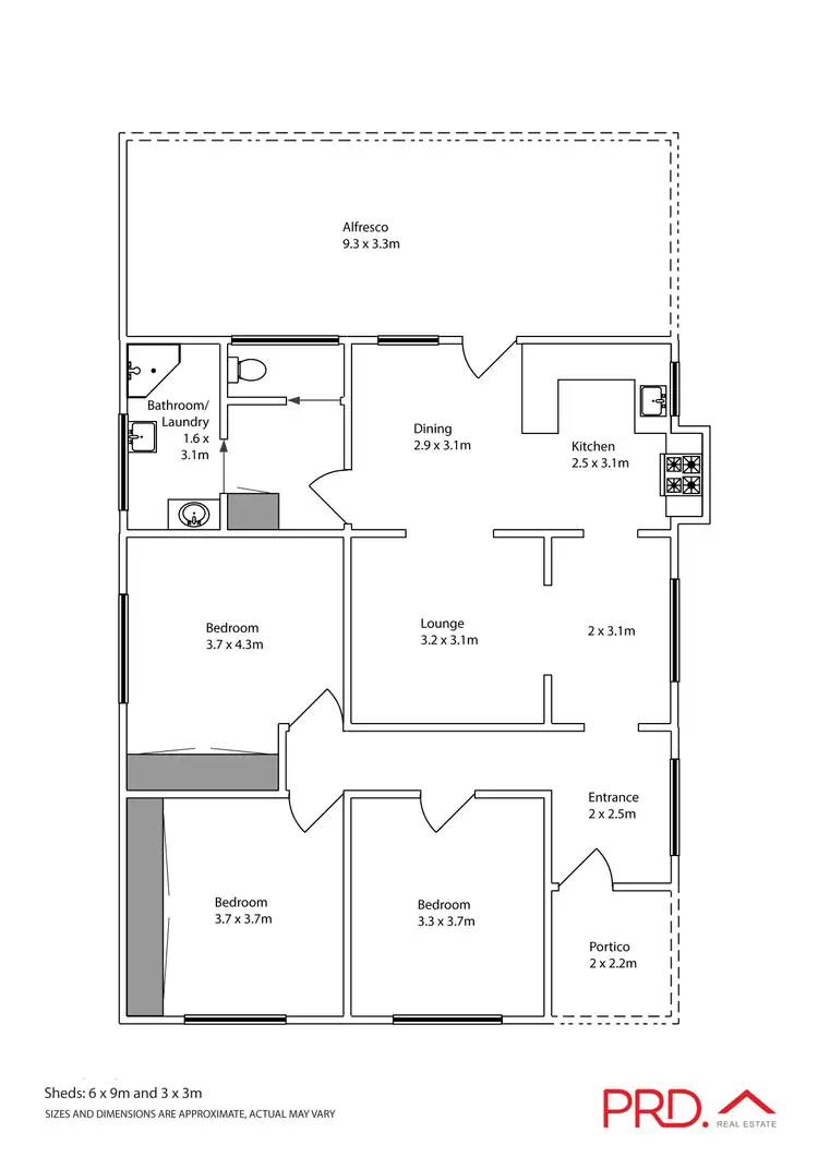 Floorplan of Homely house listing, 273 Iraak Lake Road, Iraak VIC 3494