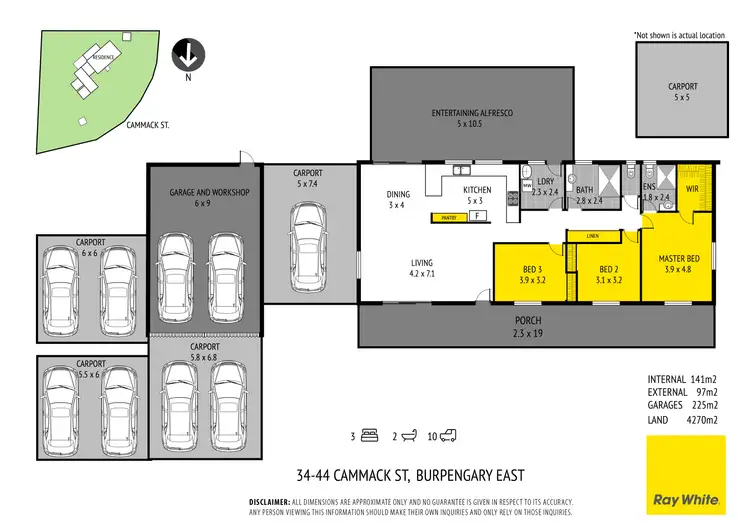 Floorplan of Homely rural property listing, 34-44 Cammack Street, Burpengary East QLD 4505