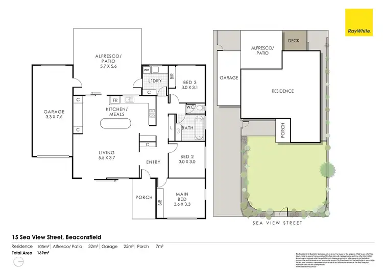 Floorplan of Homely house listing, 15 Sea View Street, Beaconsfield WA 6162