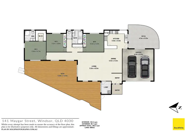 Floorplan of Homely house listing, 141 Maygar Street, Windsor QLD 4030