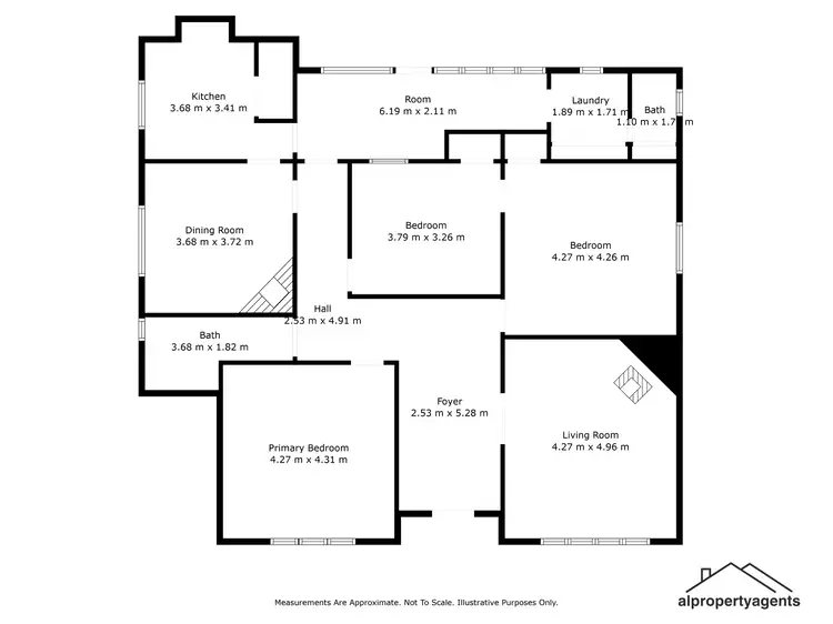 Floorplan of Homely house listing, 16 Degenhardt Street, Murtoa VIC 3390