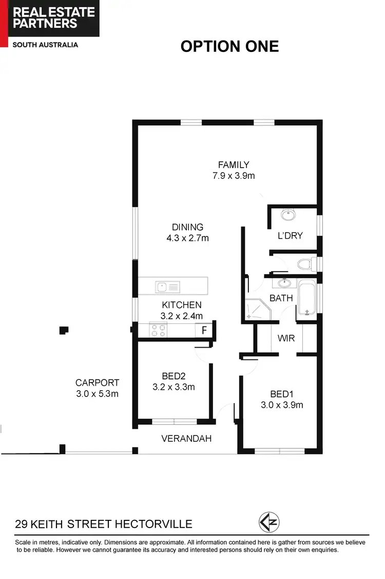 Floorplan of Homely house listing, 29 Keith Street, Hectorville SA 5073