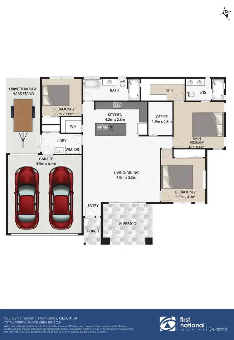 Floorplan of Homely house listing, 19 Dawn Crescent, Thornlands QLD 4164