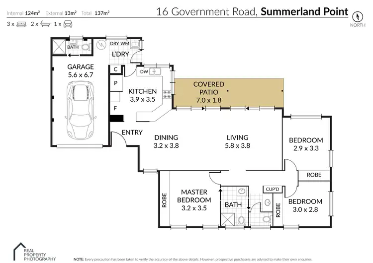 Floorplan of Homely house listing, 16 Government Road, Summerland Point NSW 2259