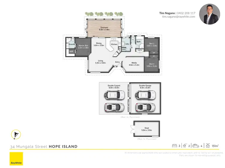 Floorplan of Homely house listing, 34 Mungala Street, Hope Island QLD 4212