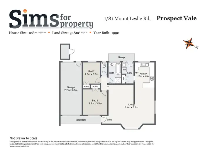 Floorplan of Homely house listing, 1/81 Mount Leslie Road, Prospect TAS 7250