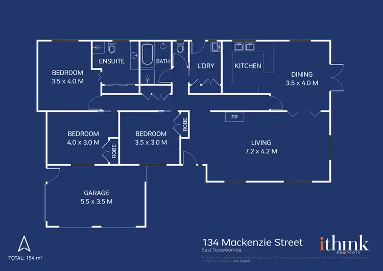 Floorplan of Homely house listing, 134 Mackenzie Street, East Toowoomba QLD 4350