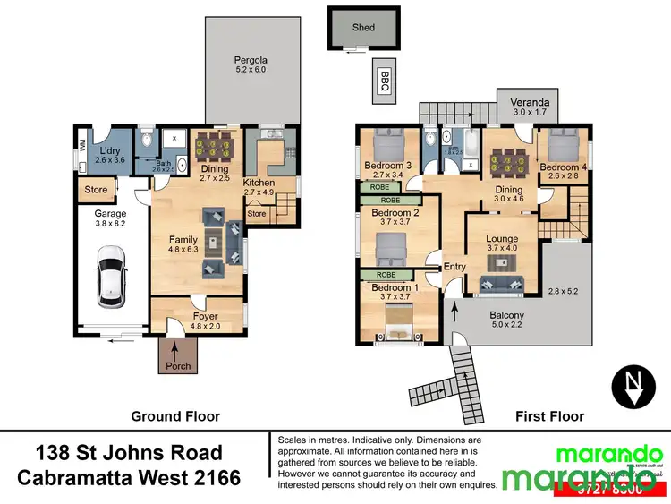 Floorplan of Homely house listing, 138 St Johns Road, Cabramatta West NSW 2166