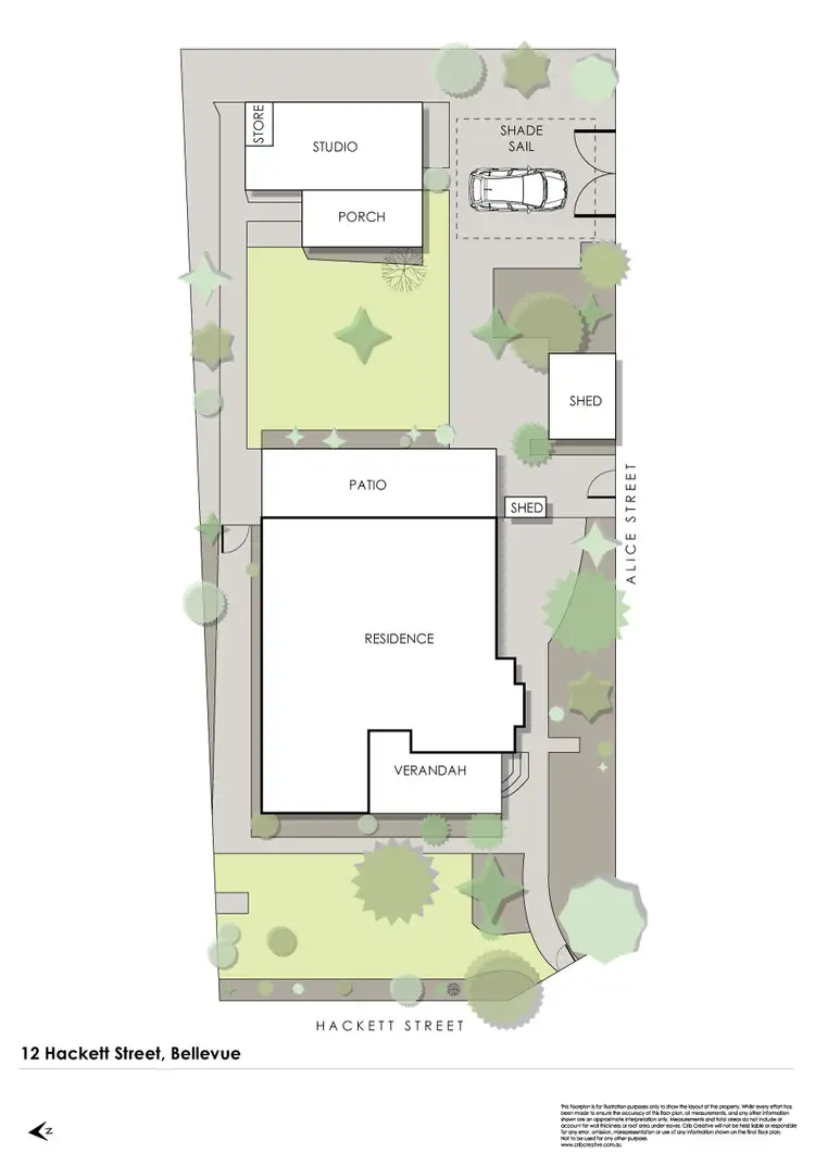 Floorplan of Homely house listing, 12 Hackett Street, Bellevue WA 6056