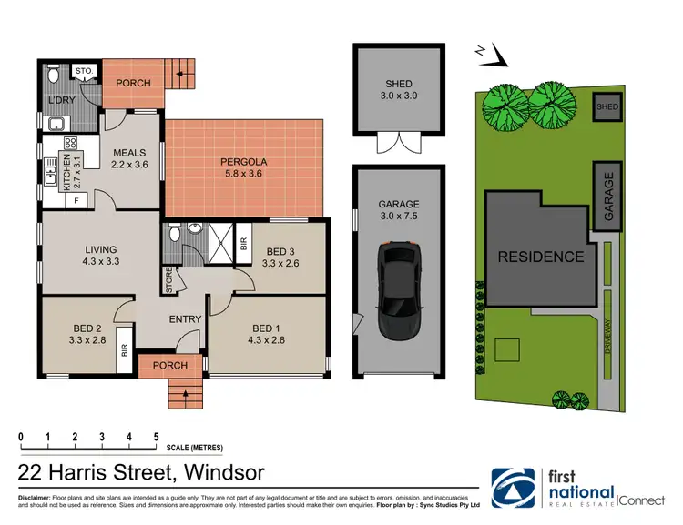 Floorplan of Homely house listing, 22 Harris St, Windsor NSW 2756