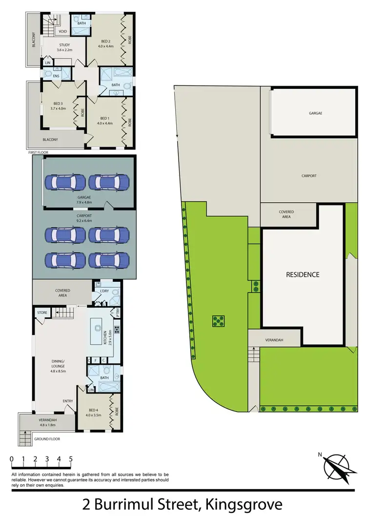 Floorplan of Homely house listing, 2 Burrimul Street, Kingsgrove NSW 2208