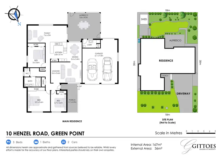 Floorplan of Homely house listing, 10 Henzel Road, Green Point NSW 2251