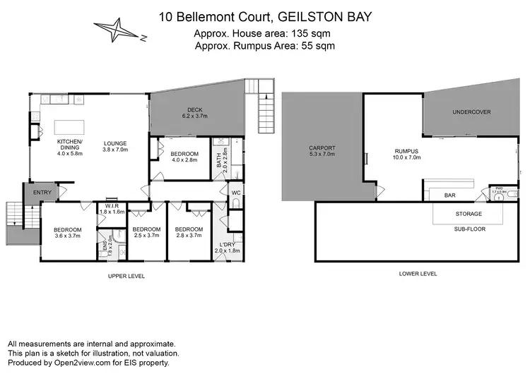 Floorplan of Homely house listing, 10 Bellemont Court, Geilston Bay TAS 7015
