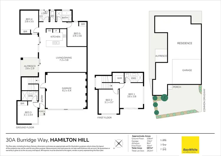 Floorplan of Homely house listing, 30A Burridge Way, Hamilton Hill WA 6163