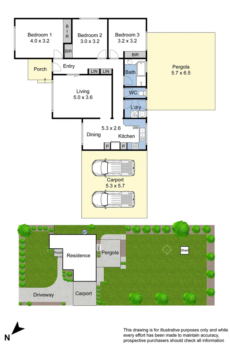 Floorplan of Homely house listing, 1092 Mountain Highway, Boronia VIC 3155