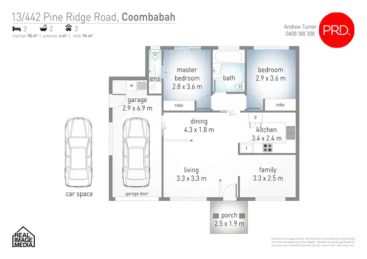 Floorplan of Homely house listing, 13/442 Pine Ridge Road, Coombabah QLD 4216