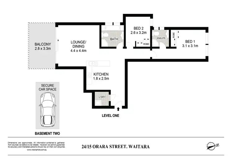Floorplan of Homely apartment listing, 24/15-23 Orara Street, Waitara NSW 2077