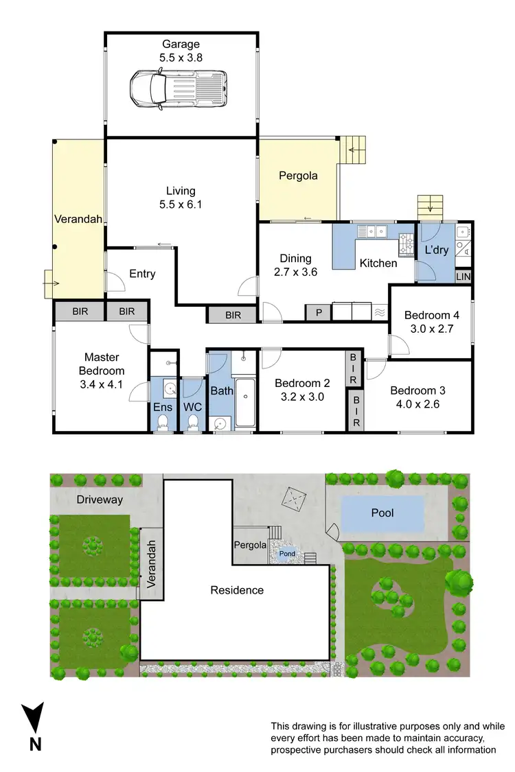 Floorplan of Homely house listing, 47 Strada Crescent, Wheelers Hill VIC 3150