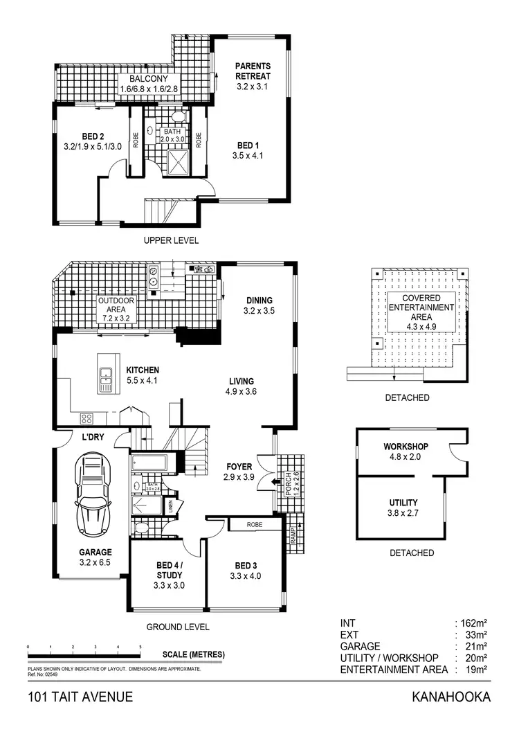 Floorplan of Homely house listing, 101 Tait Avenue, Kanahooka NSW 2530