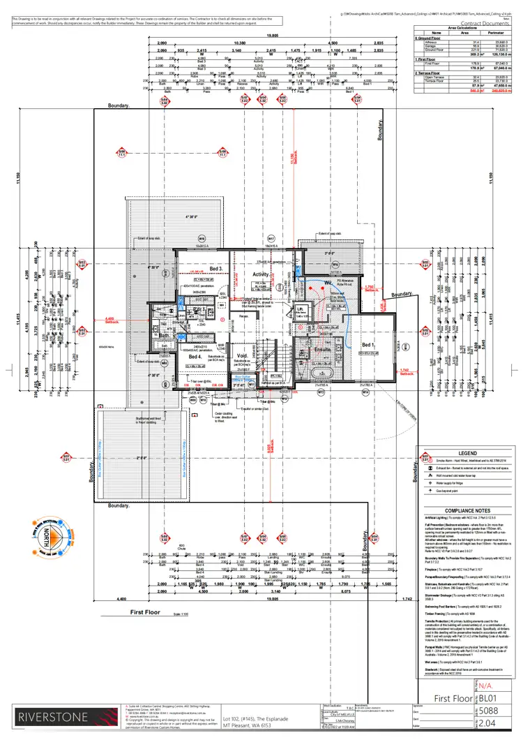 Floorplan of Homely house listing, 145 The Esplanade, Mount Pleasant WA 6153
