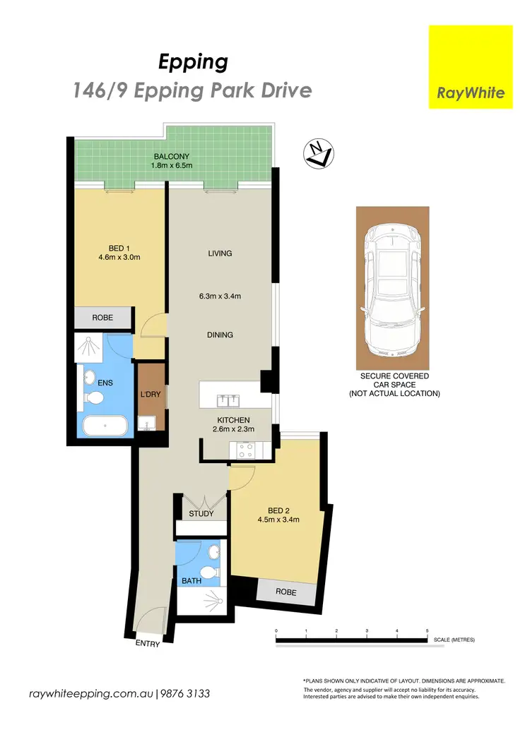 Floorplan of Homely apartment listing, 146/9 Epping Park Drive, Epping NSW 2121