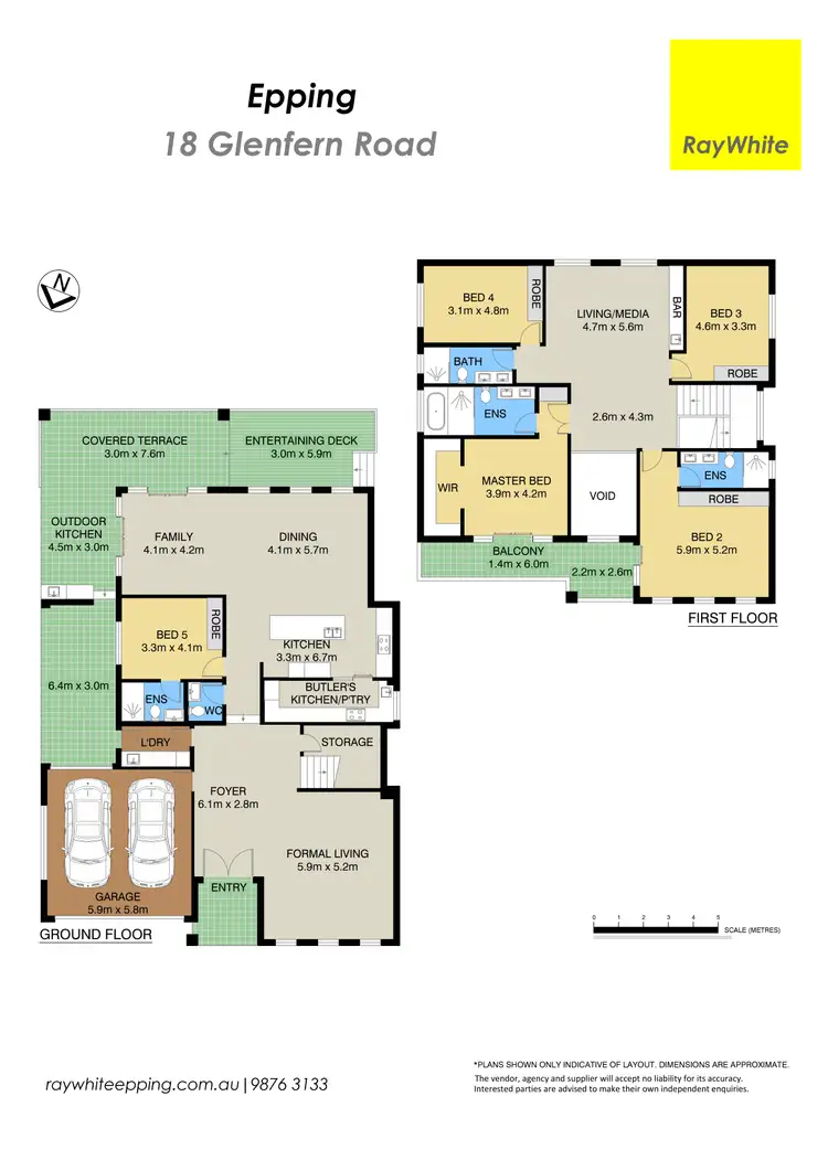 Floorplan of Homely house listing, 18 Glenfern Road, Epping NSW 2121