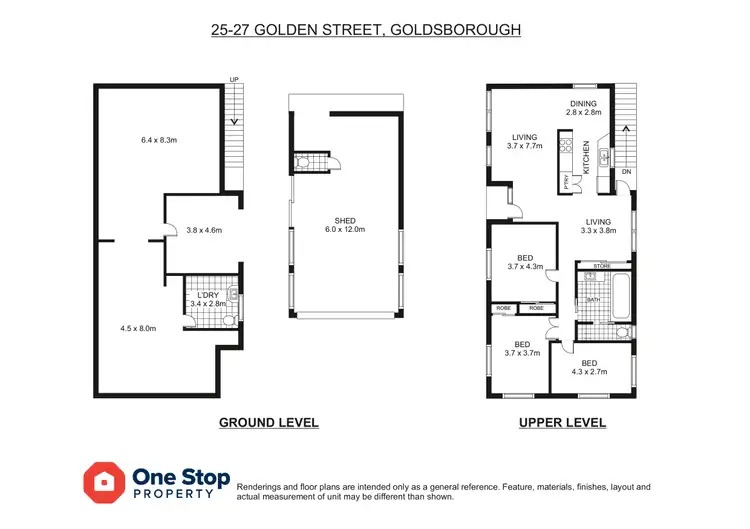 Floorplan of Homely rural property listing, 25-27 Golden Street, Goldsborough QLD 4865
