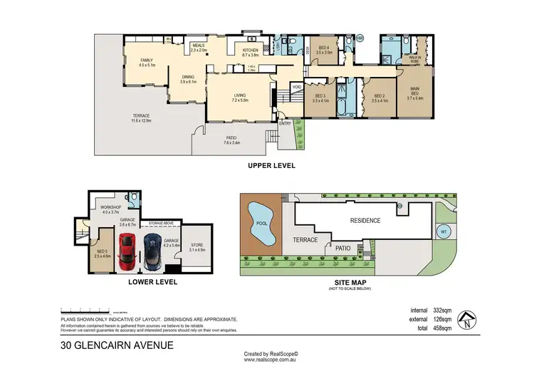 Floorplan of Homely house listing, 30 Glencairn Avenue, Indooroopilly QLD 4068