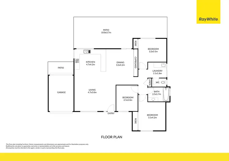 Floorplan of Homely house listing, 35 Pandanus Street, Mudjimba QLD 4564