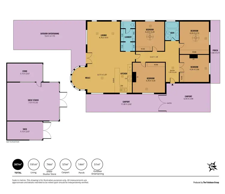 Floorplan of Homely house listing, 43 Henry Street, Ottoway SA 5013