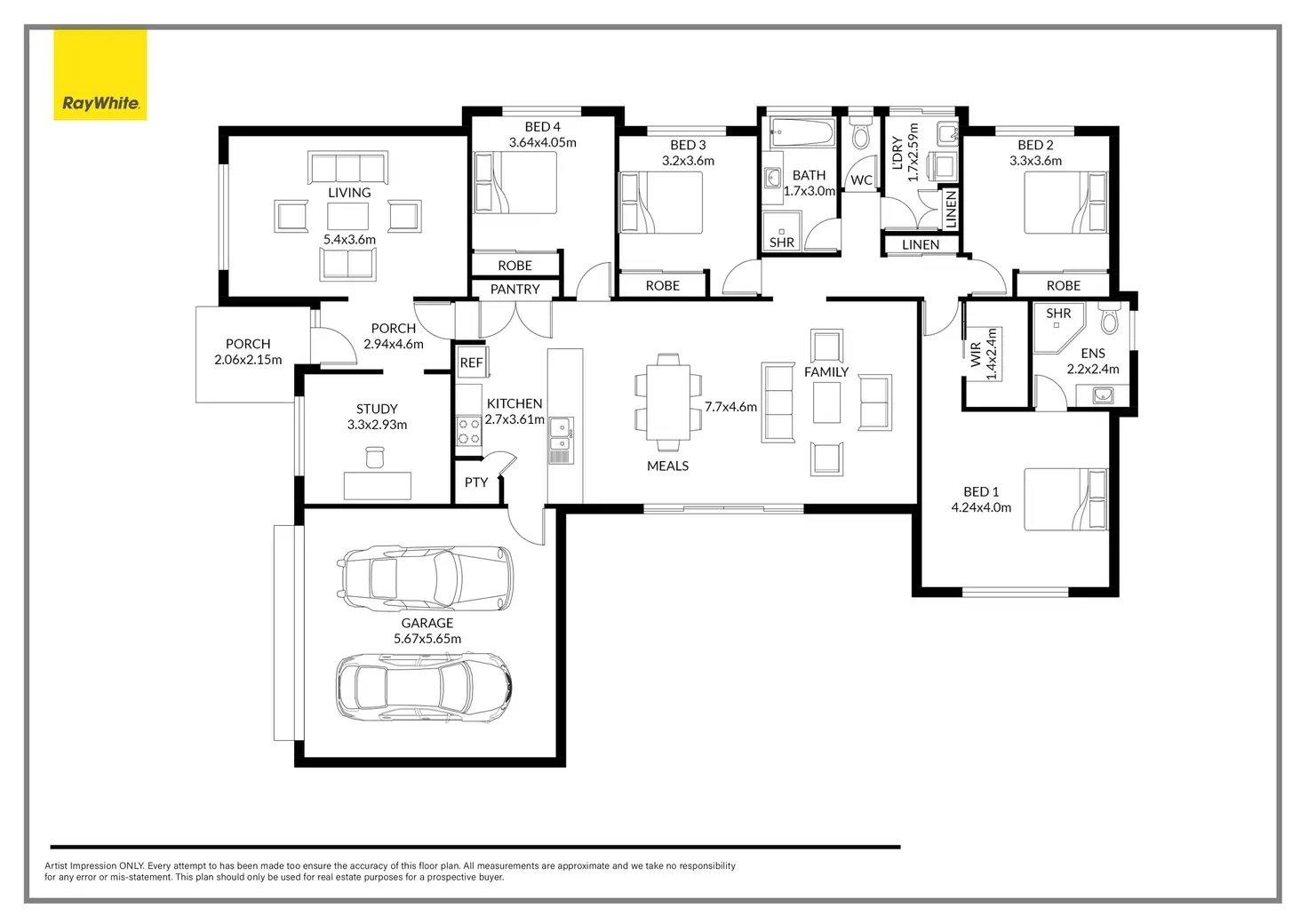 Floorplan of Homely house listing, 6 Pepper Tree Way, Beerwah QLD 4519