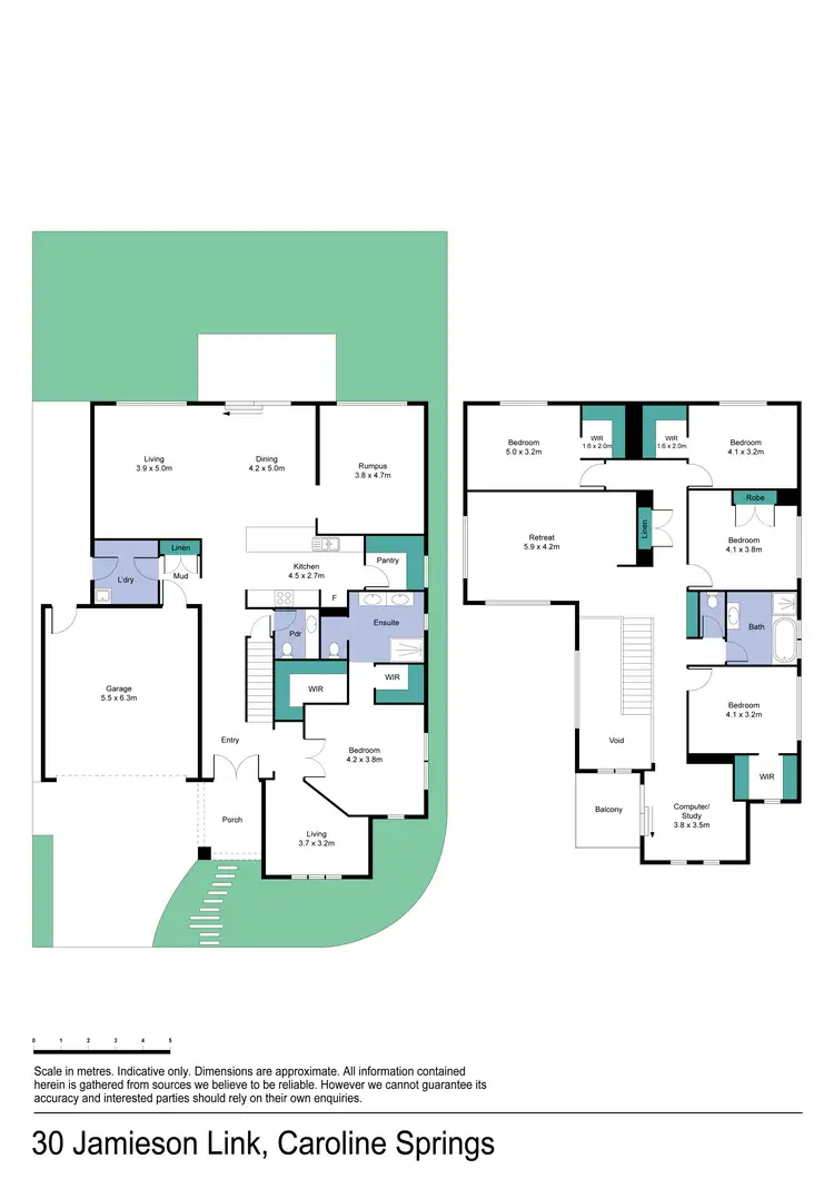 Floorplan of Homely house listing, 30 Jamieson Link, Caroline Springs VIC 3023