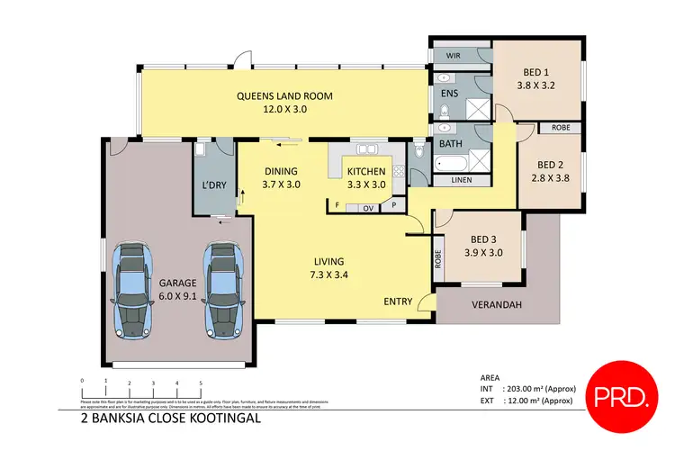 Floorplan of Homely house listing, 2 Banksia Close, Kootingal NSW 2352