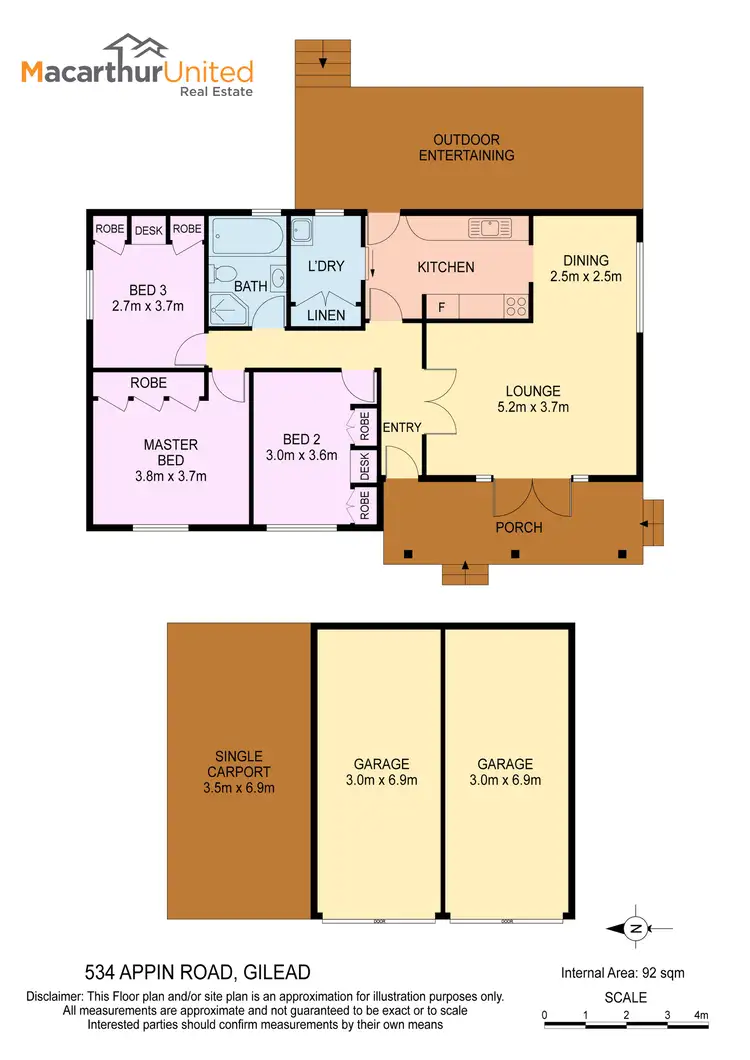 Floorplan of Homely rural property listing, 534 Appin Road, Gilead NSW 2560