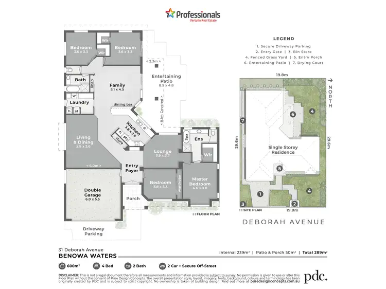Floorplan of Homely house listing, 31 Deborah Avenue, Benowa Waters QLD 4217