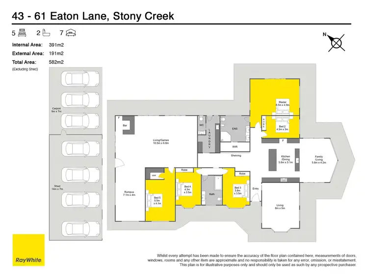 Floorplan of Homely house listing, 43-61 Eaton Lane, Stony Creek QLD 4514