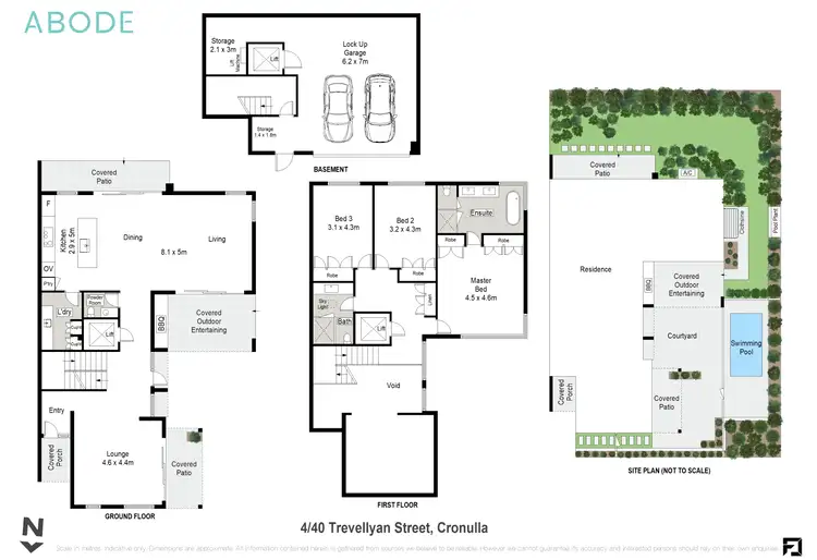 Floorplan of Homely house listing, 4/40 Trevellyan St, Cronulla NSW 2230