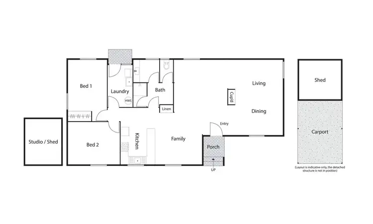 Floorplan of Homely house listing, 20 Embley Street, Holder ACT 2611