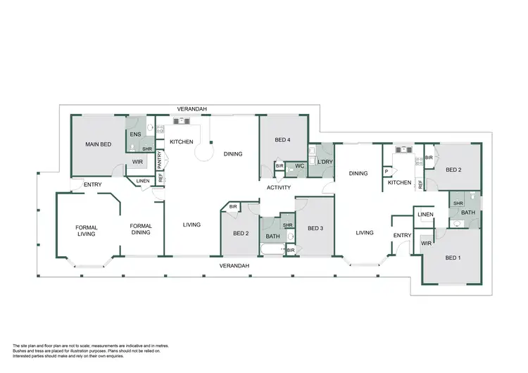 Floorplan of Homely house listing, 10 Carrick Cross, Greenfields WA 6210